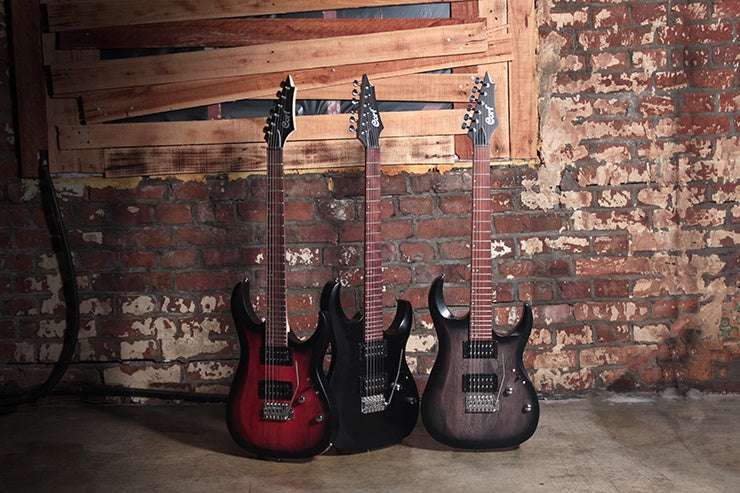 Cort X100 Open Pore Black - Richards Guitars Of Stratford Upon Avon