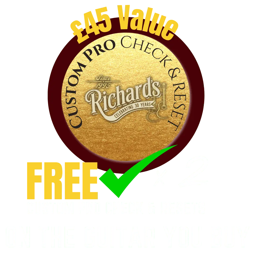 Custom Pro Setup Package (Total Value £225) - Richards Guitars Of Stratford Upon Avon