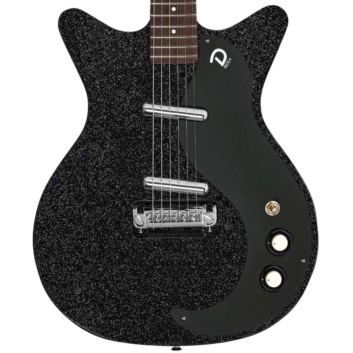 Danelectro Blackout '59M NOS+ Electric Guitar ~ Black Metalflake - Richards Guitars Of Stratford Upon Avon