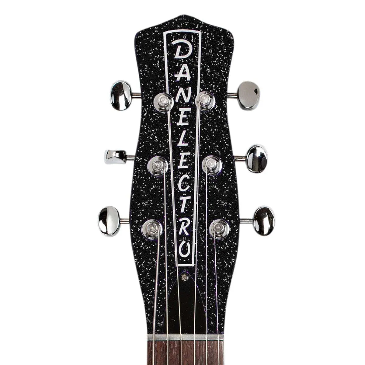 Danelectro Blackout '59M NOS+ Electric Guitar ~ Black Metalflake - Richards Guitars Of Stratford Upon Avon