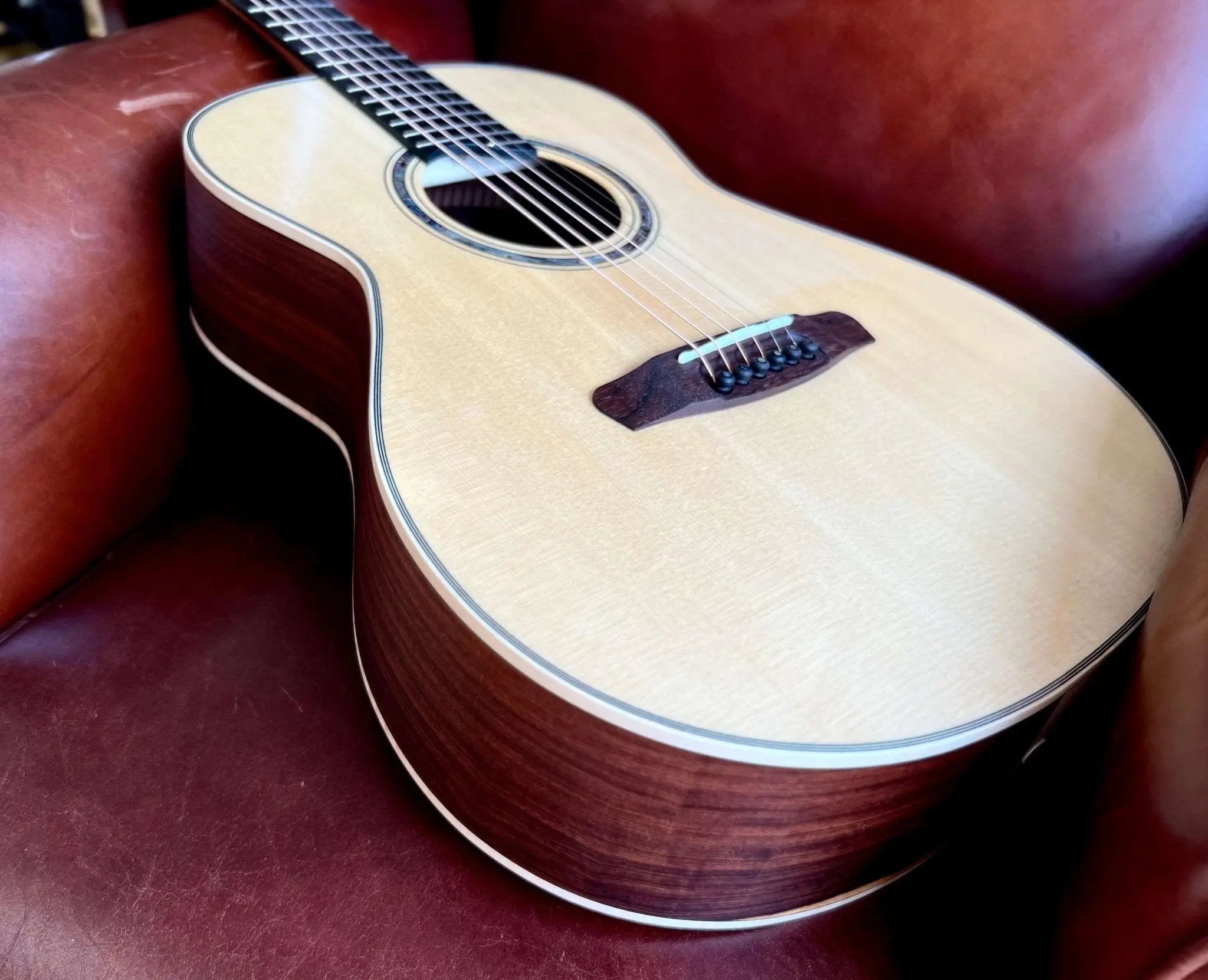 Dowina Granadillo OMG Deluxe Masters Series With Torrefied Swiss Moon Spruce Top - Richards Guitars Of Stratford Upon Avon