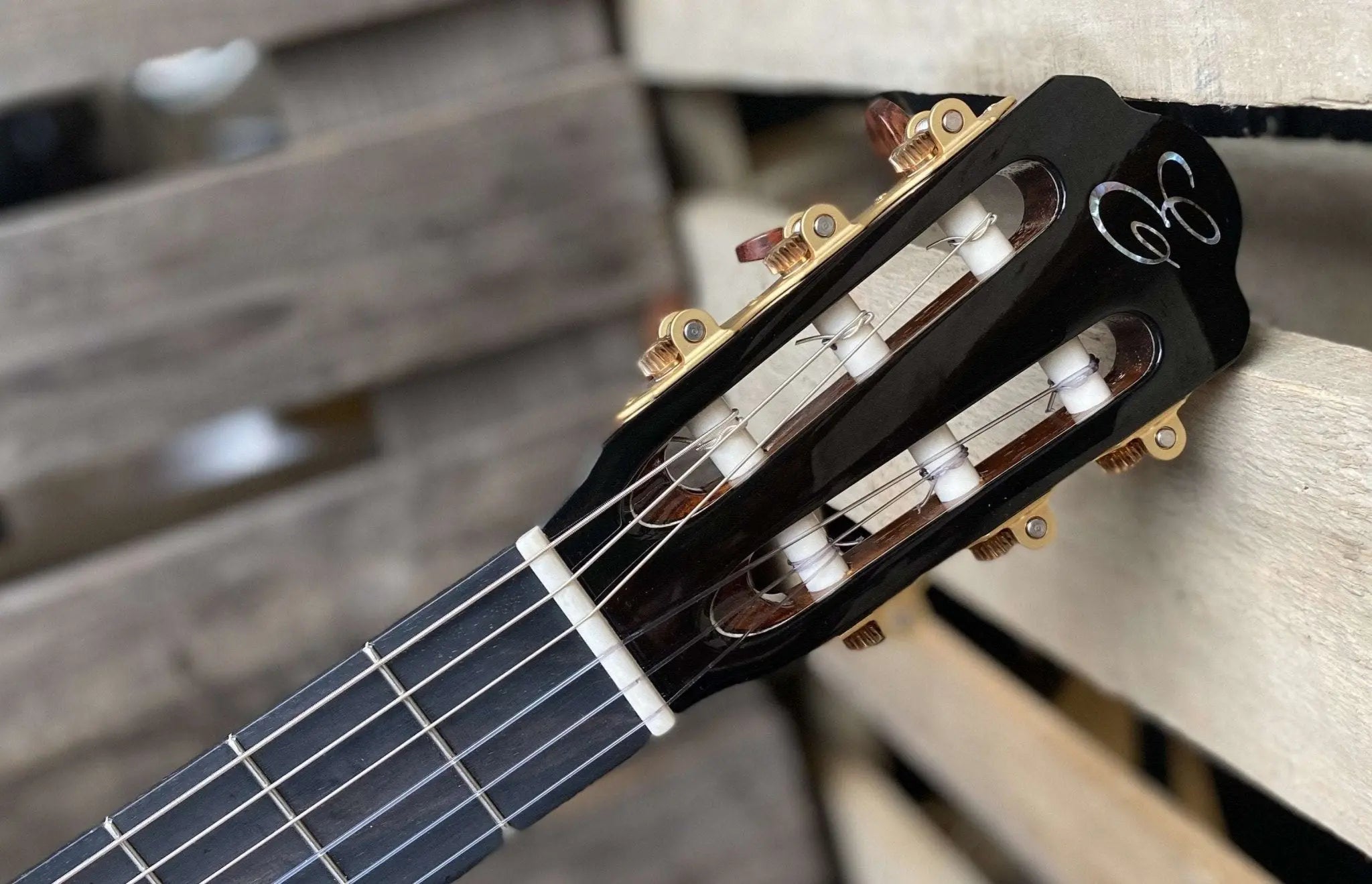 Eastman Cabaret 49mm Nut Nylon Electro Hybrid (Price inc. Custom Pro Setup Package) - Richards Guitars Of Stratford Upon Avon