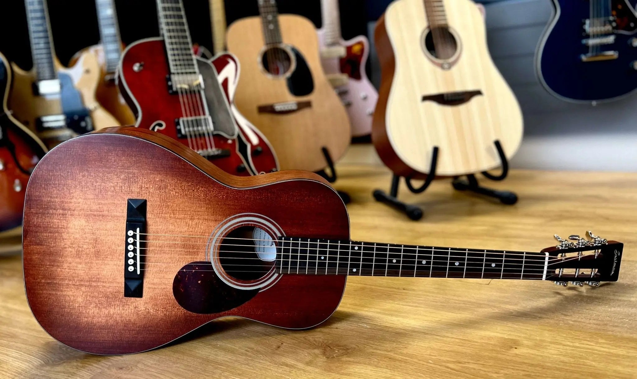 Eastman E1P Classic. Awesome Quality All Solid Parlor Guitar - Richards Guitars Of Stratford Upon Avon