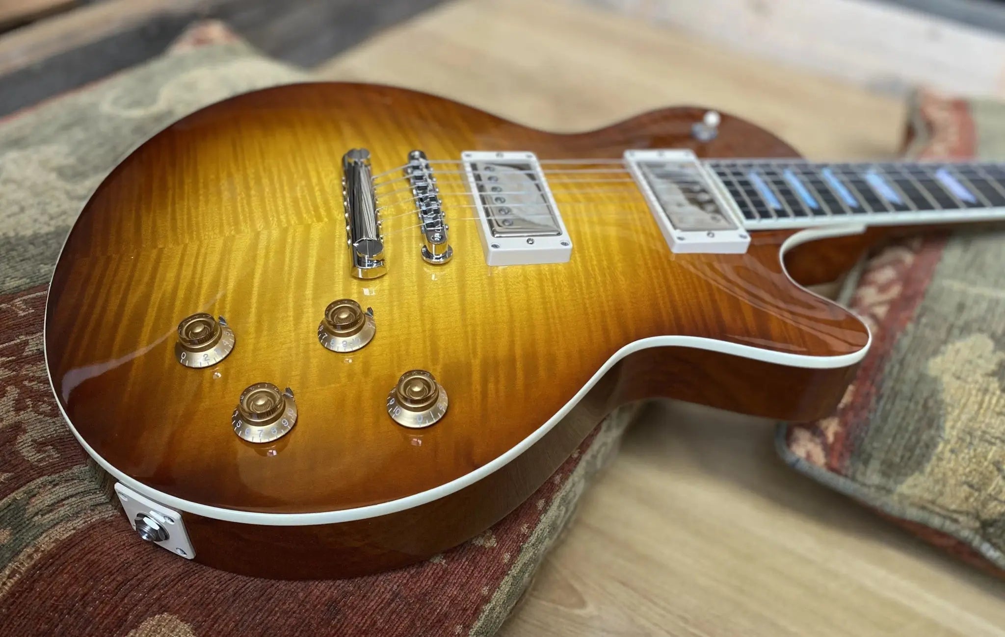 Eastman SB59 GB (Goldburst) (Price inc. Custom Pro Setup Package) - Richards Guitars Of Stratford Upon Avon