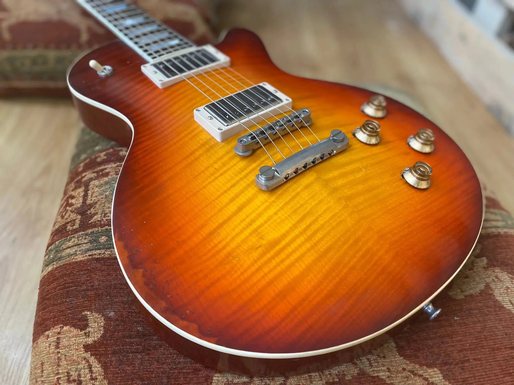 Eastman SB59/v Redburst (Price inc. Custom Pro Setup Package) - Richards Guitars Of Stratford Upon Avon