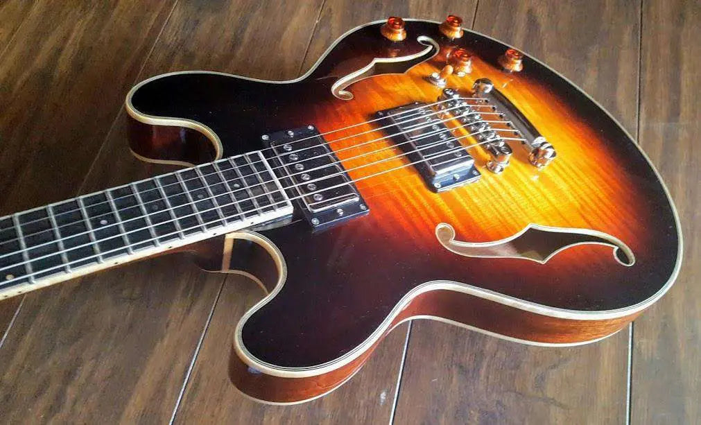 Eastman T184MX Sunburst (Price inc. Custom Pro Setup Package) - Richards Guitars Of Stratford Upon Avon