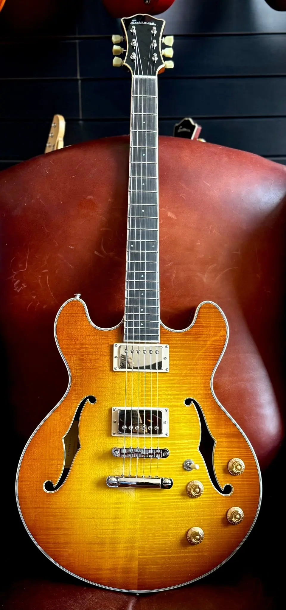 Eastman T185MX Electric Guitar (Price inc. Custom Pro Setup Package) - Richards Guitars Of Stratford Upon Avon