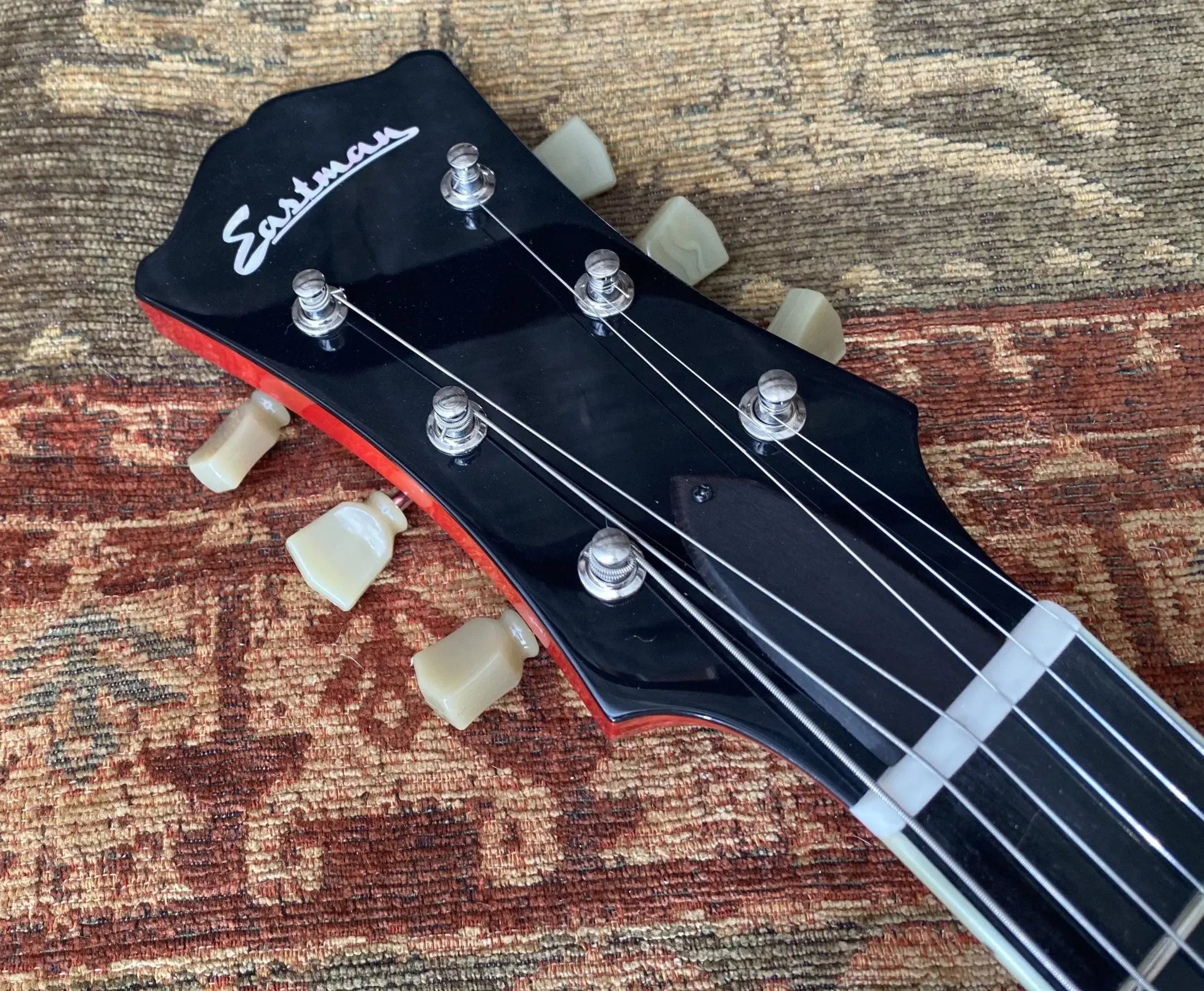 Eastman T386 Red (Price inc. Custom Pro Setup Package) - Richards Guitars Of Stratford Upon Avon