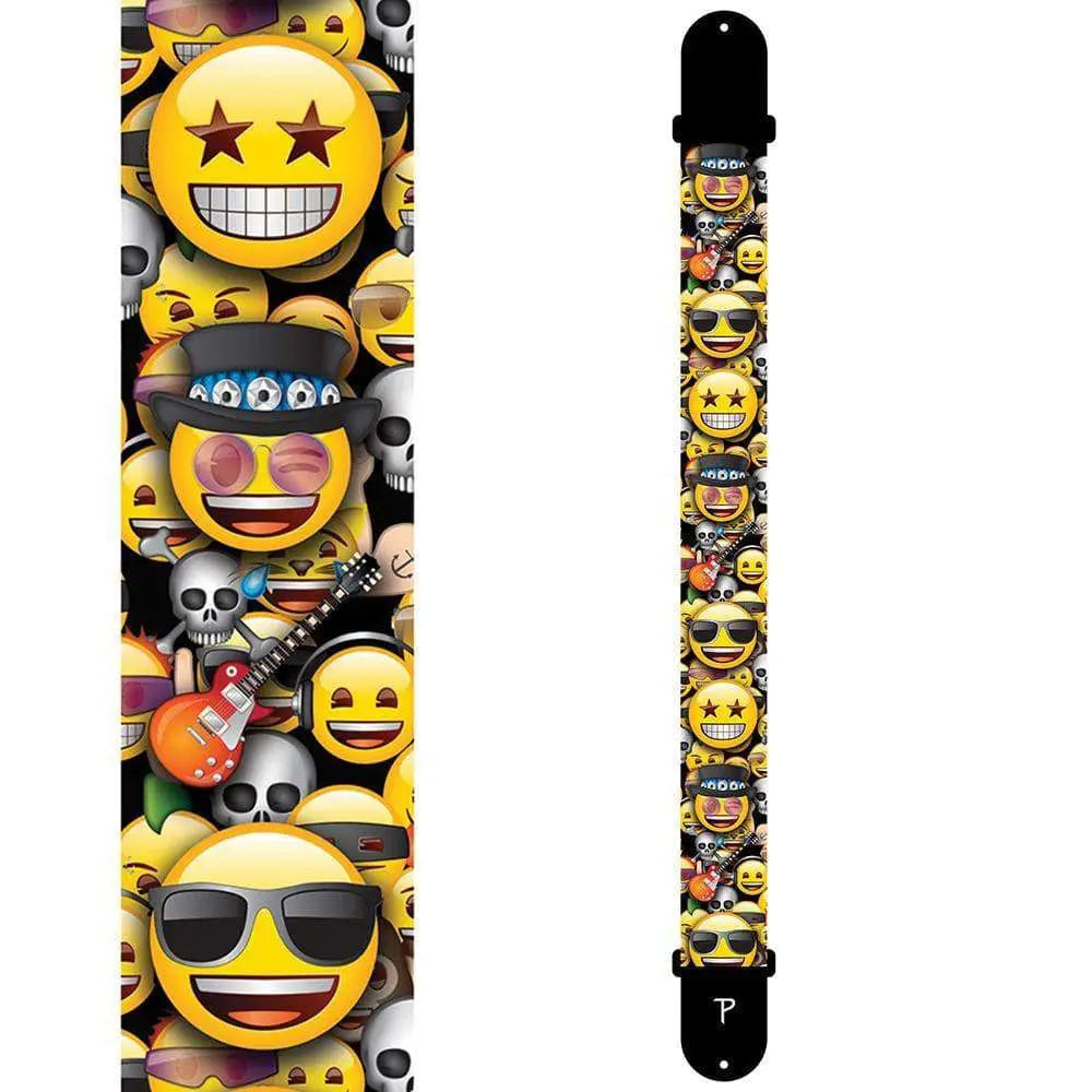 Emoji Polyester Strap ~ Music - Richards Guitars Of Stratford Upon Avon