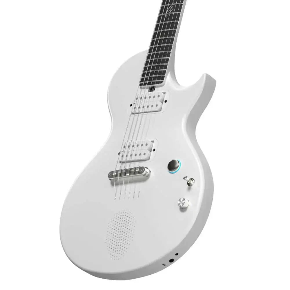 Enya Nova Go Sonic White Electric Guitar Guitar with case and accessories - Richards Guitars Of Stratford Upon Avon