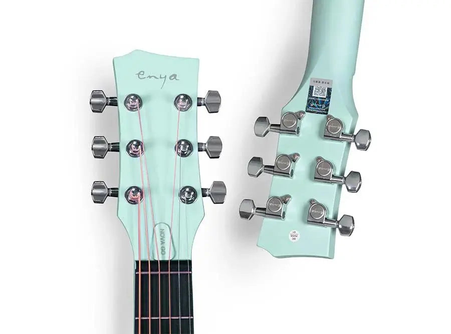 Enya Nova GO SP1 - BL Blue Nova Go Carbo fibre electro guitar with Bluetooth - Richards Guitars Of Stratford Upon Avon