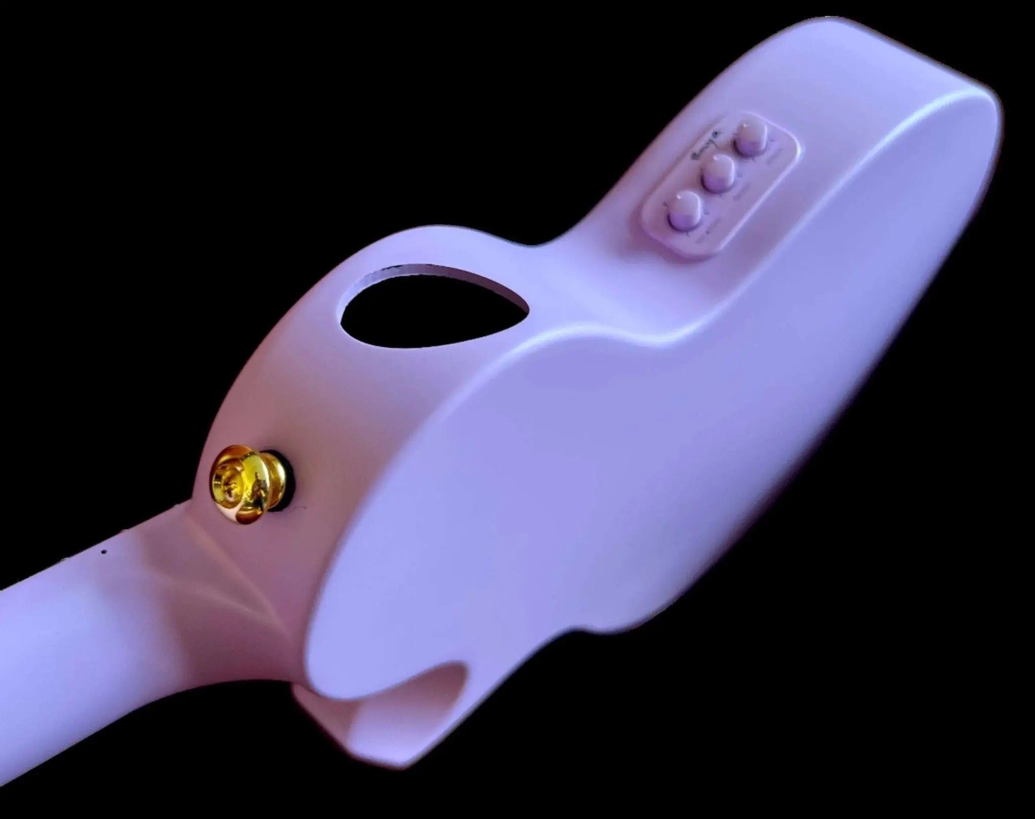 Enya Nova UE Pro Purple Nova U Pro Electro Ukulele, Case, Capo, Strap & Spare Strings! - Richards Guitars Of Stratford Upon Avon