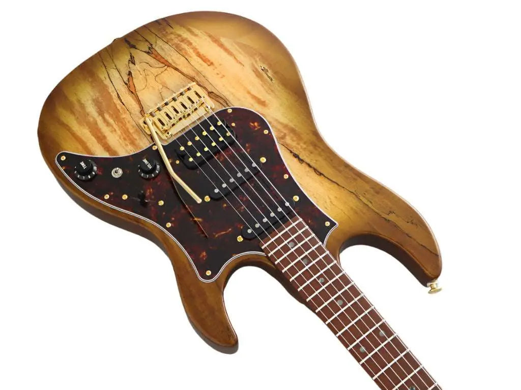 FGN Guitars Expert Odyssey HCB Hojicha Burst - Richards Guitars Of Stratford Upon Avon