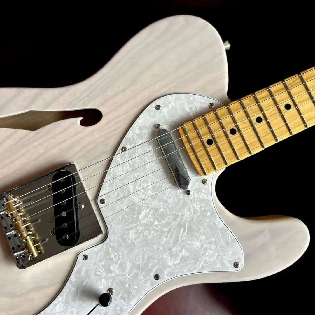 FGN Neoclassic TE 100M Ash Thinline White Blonde - Richards Guitars Of Stratford Upon Avon