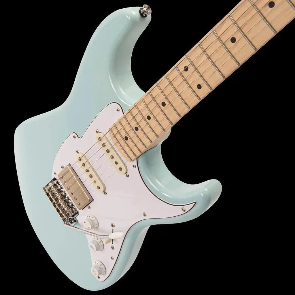 FRET KING CORONA CLASSIC GUITAR - LAGUNA BLUE (Includes Our £85 Pro Setup Free) - Richards Guitars Of Stratford Upon Avon