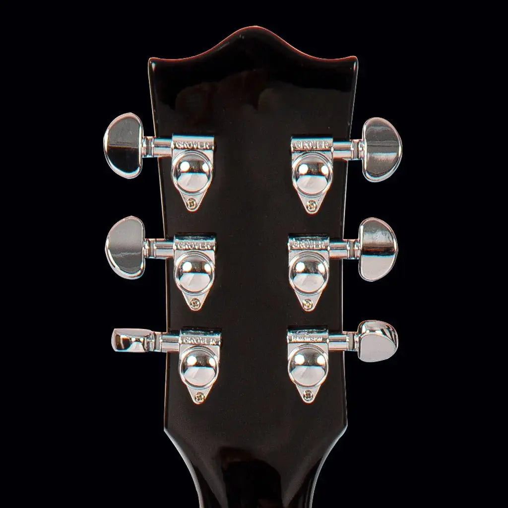 FRET KING ECLAT CUSTOM GUITAR - FLAMED TOBACCO SUNBURST (Includes Our £85 Pro Setup Free) - Richards Guitars Of Stratford Upon Avon