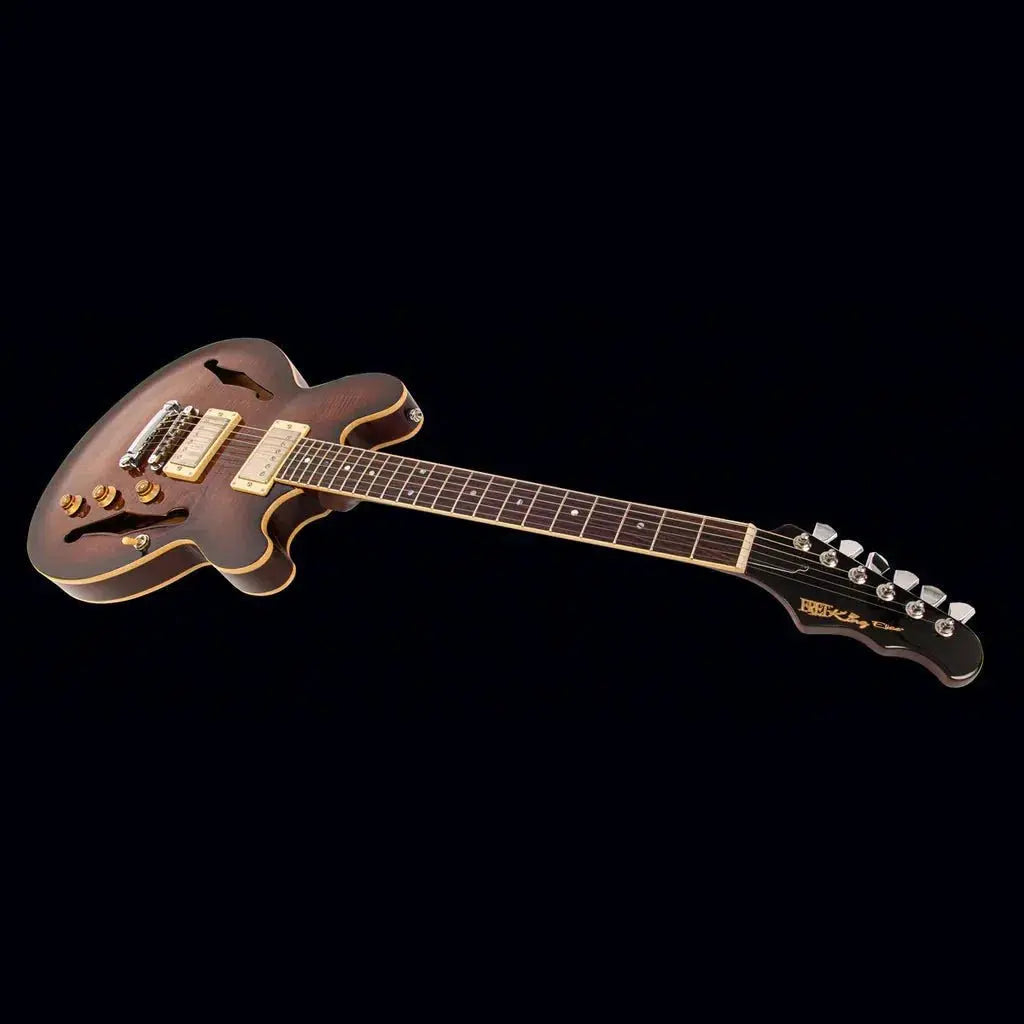 FRET KING ELISE CUSTOM - WALNUT (Includes Our £85 Pro Setup Free) - Richards Guitars Of Stratford Upon Avon