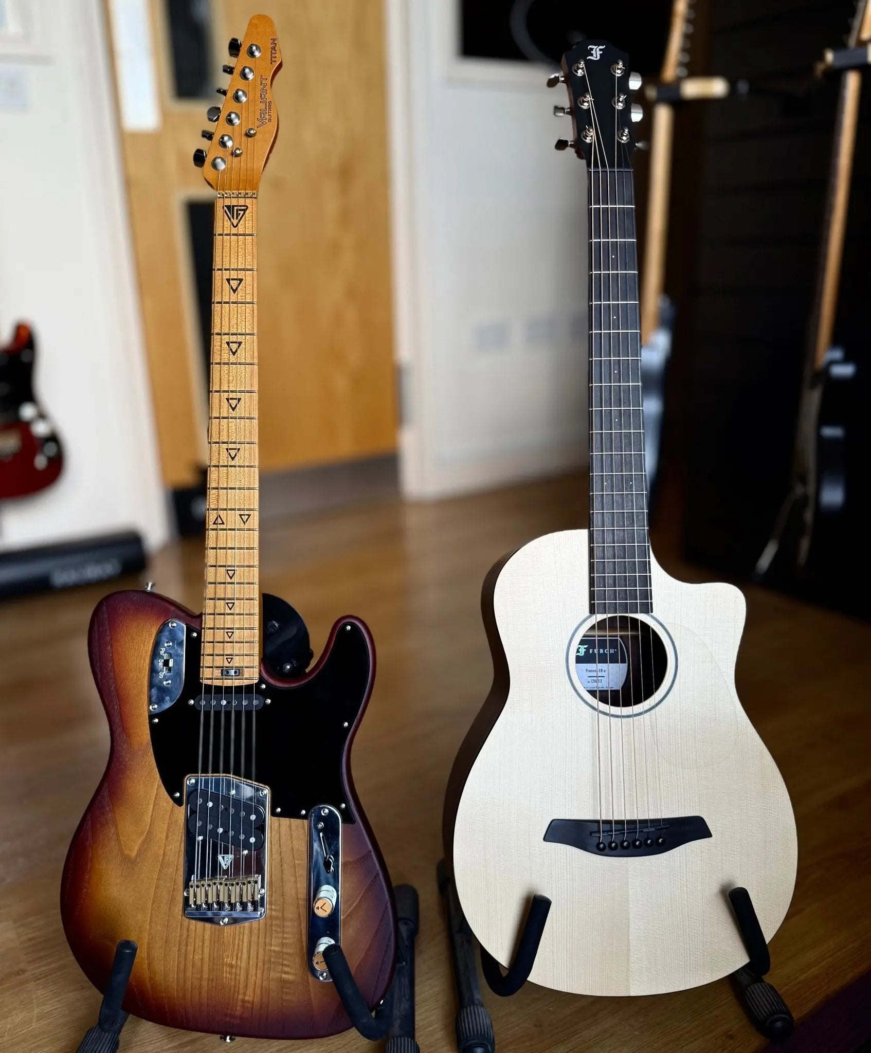 Furch Pioneer ER: Engelmann spruce top with Indian rosewood back and sides. (Furch Mini / Travel Guitar) (2025 CNR Active Upgrade Model) - Richards Guitars Of Stratford Upon Avon