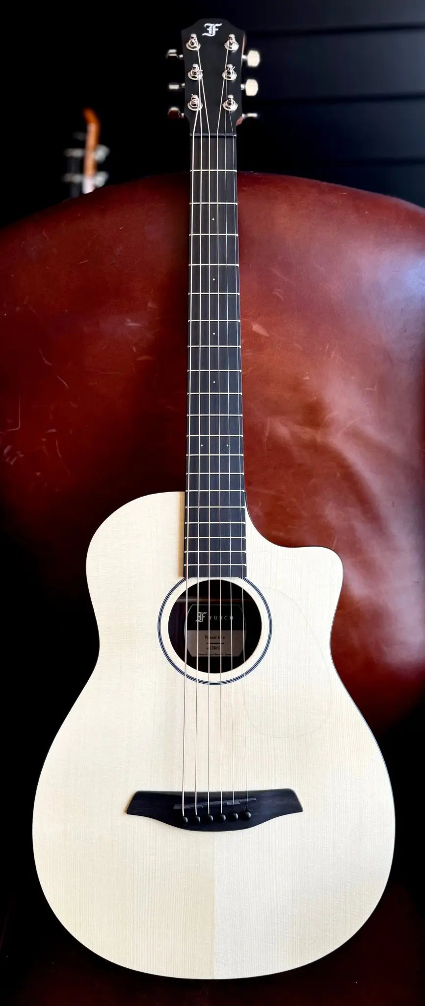 Furch Pioneer ER: Engelmann spruce top with Indian rosewood back and sides. (Furch Mini / Travel Guitar) (2025 CNR Active Upgrade Model) - Richards Guitars Of Stratford Upon Avon