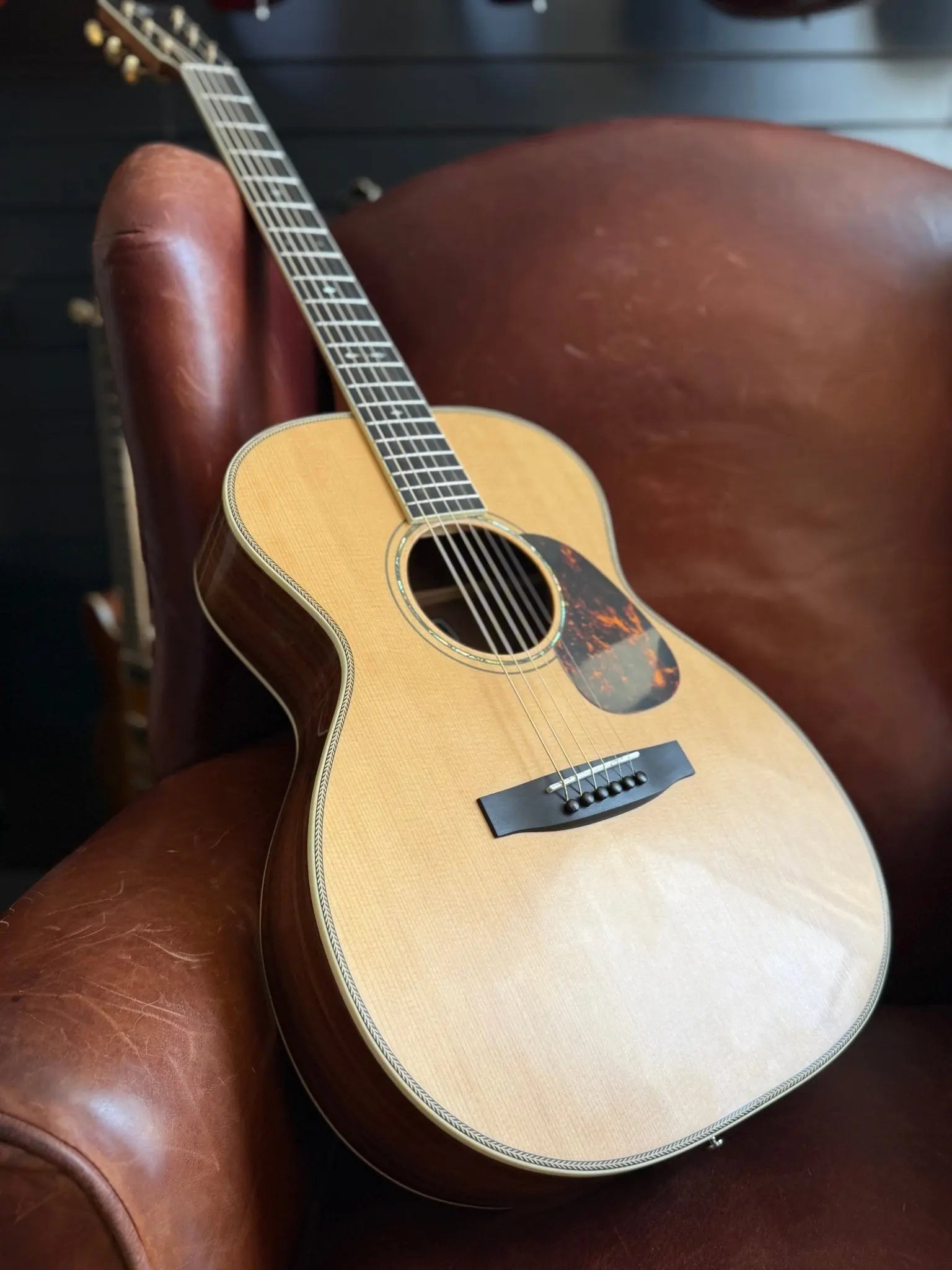 Furch Vintage 2 Granadillo OM SX Exotic Ltd Series Acoustic Guitar - Richards Guitars Of Stratford Upon Avon