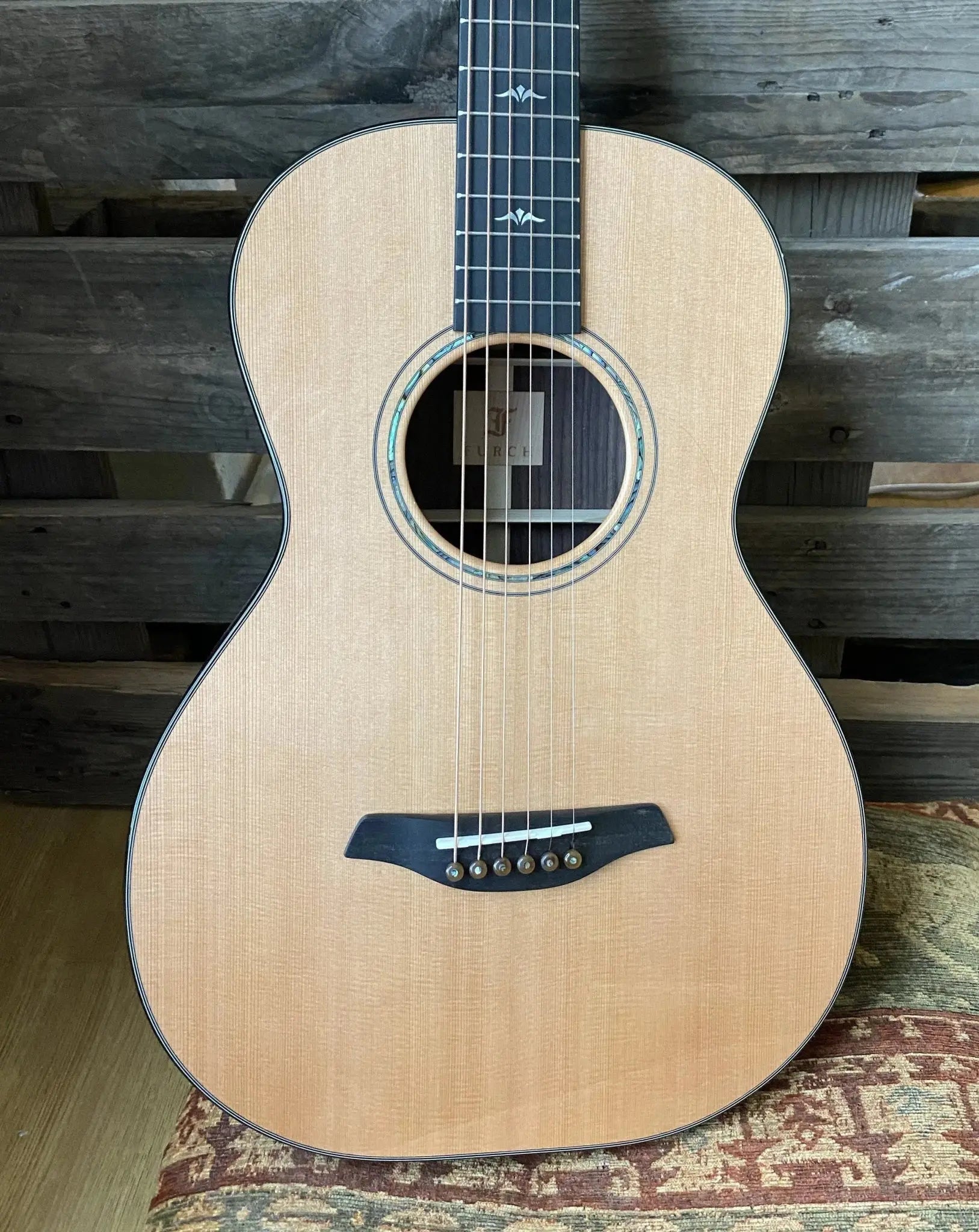 Furch Yellow OOM CR Acoustic Guitar Including UK Exclusive Inlays & Over £100 Of Added Value FREE (2025 CNR Active Upgrade Model) - Richards Guitars Of Stratford Upon Avon
