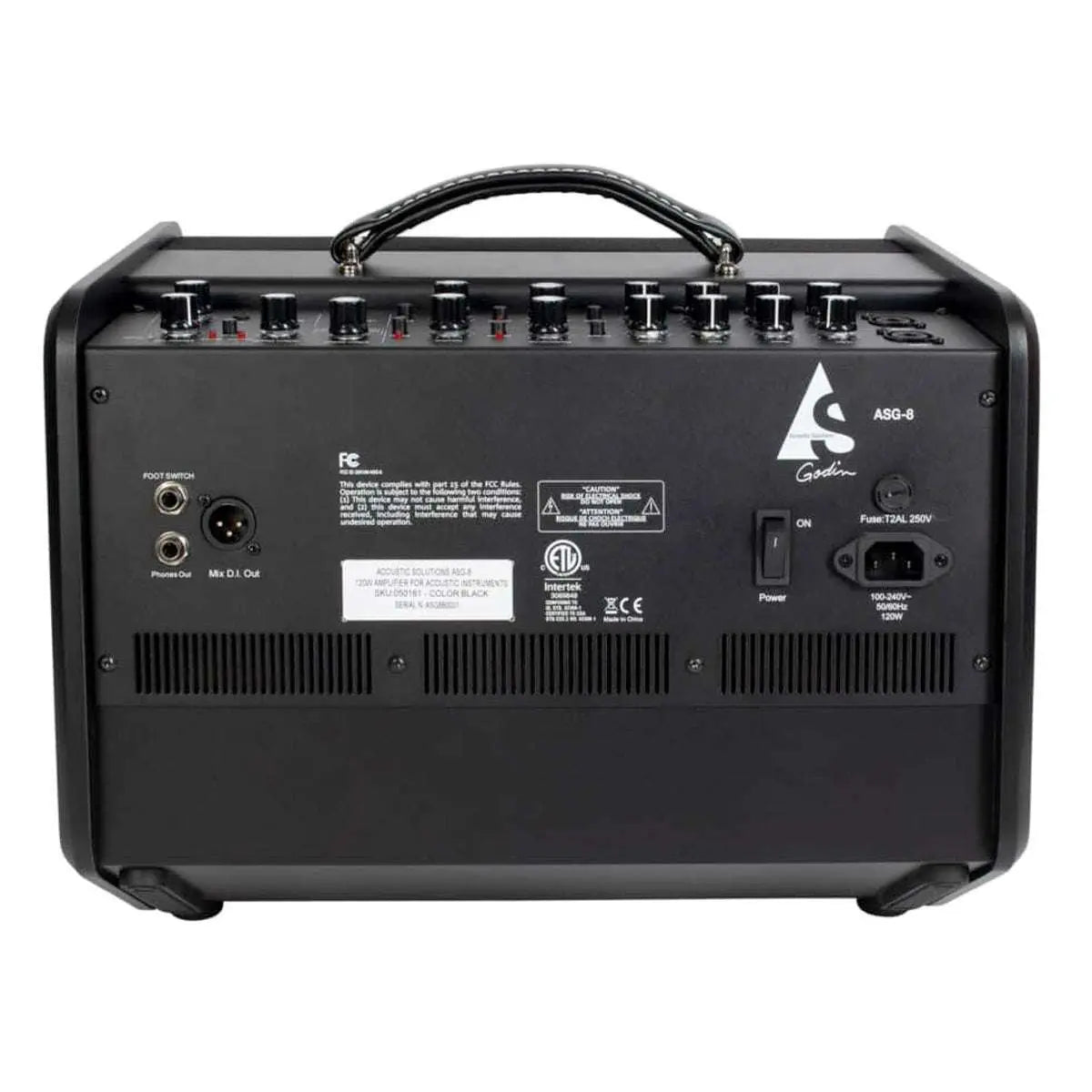 Godin Acoustic Solutions Guitar Amplifer ~ Black - Richards Guitars Of Stratford Upon Avon