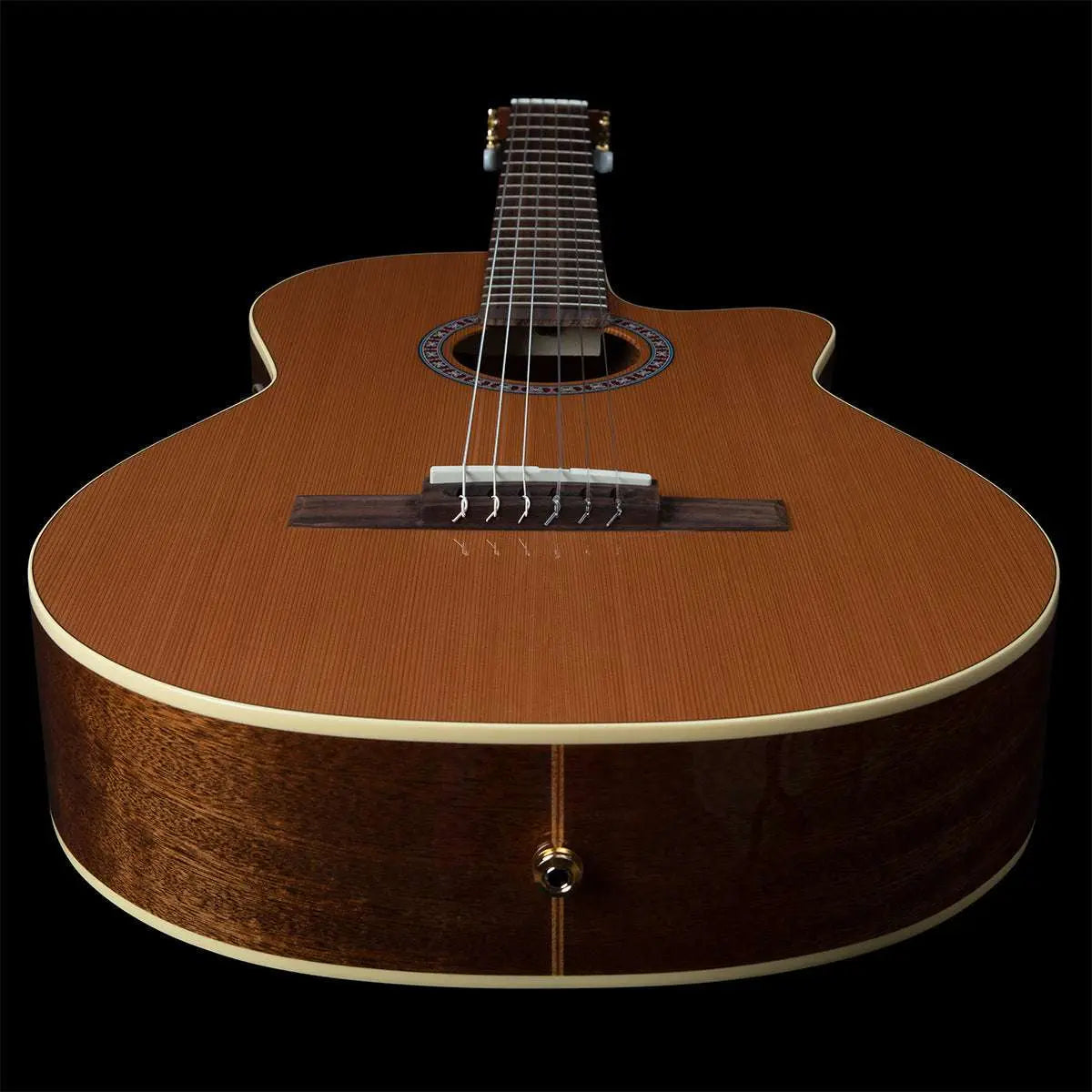 Godin Concert Cutaway Clasica II Nylon String Electro Guitar - Richards Guitars Of Stratford Upon Avon