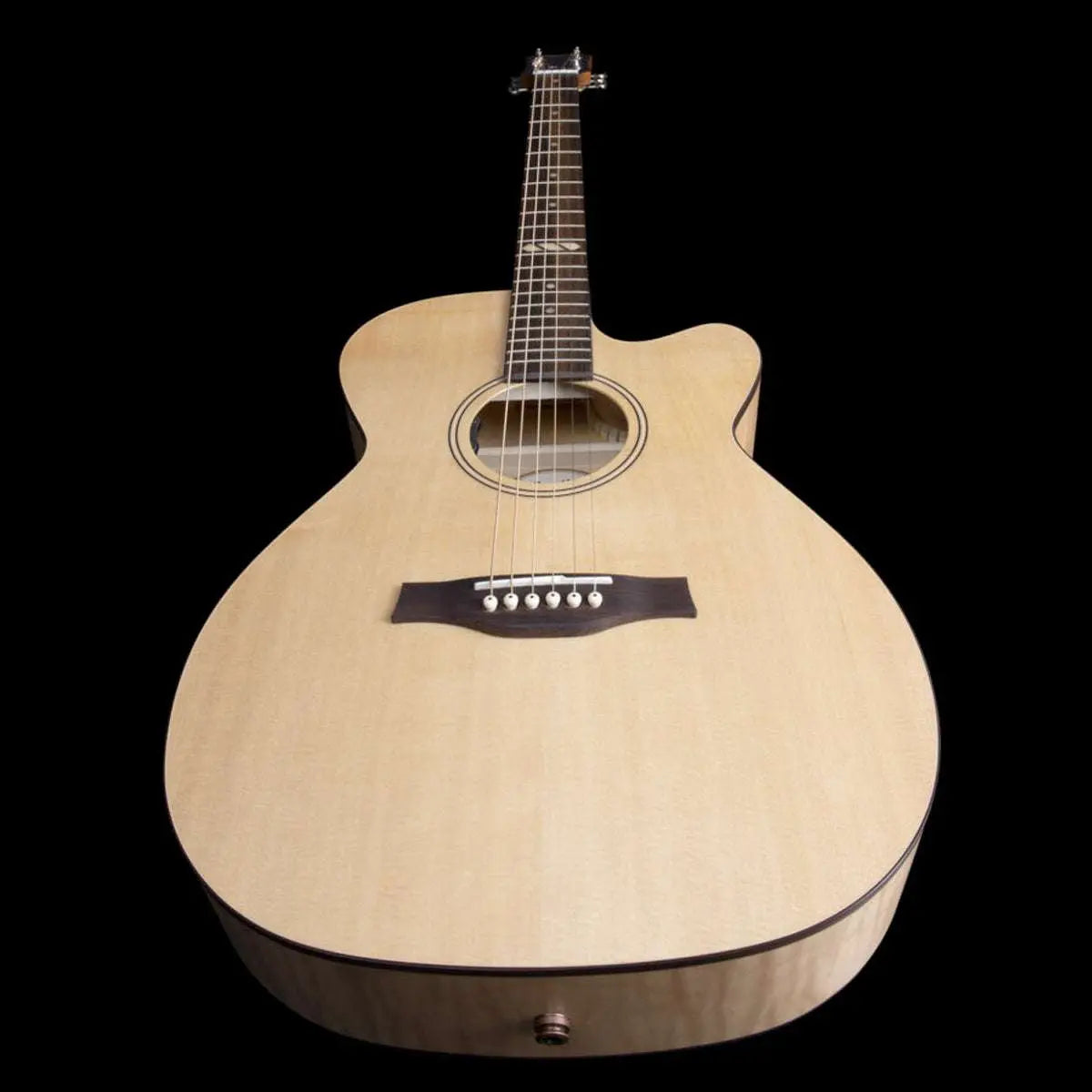 Godin Fairmount CW Electro - Acoustic Guitar ~ Flame Maple - Richards Guitars Of Stratford Upon Avon