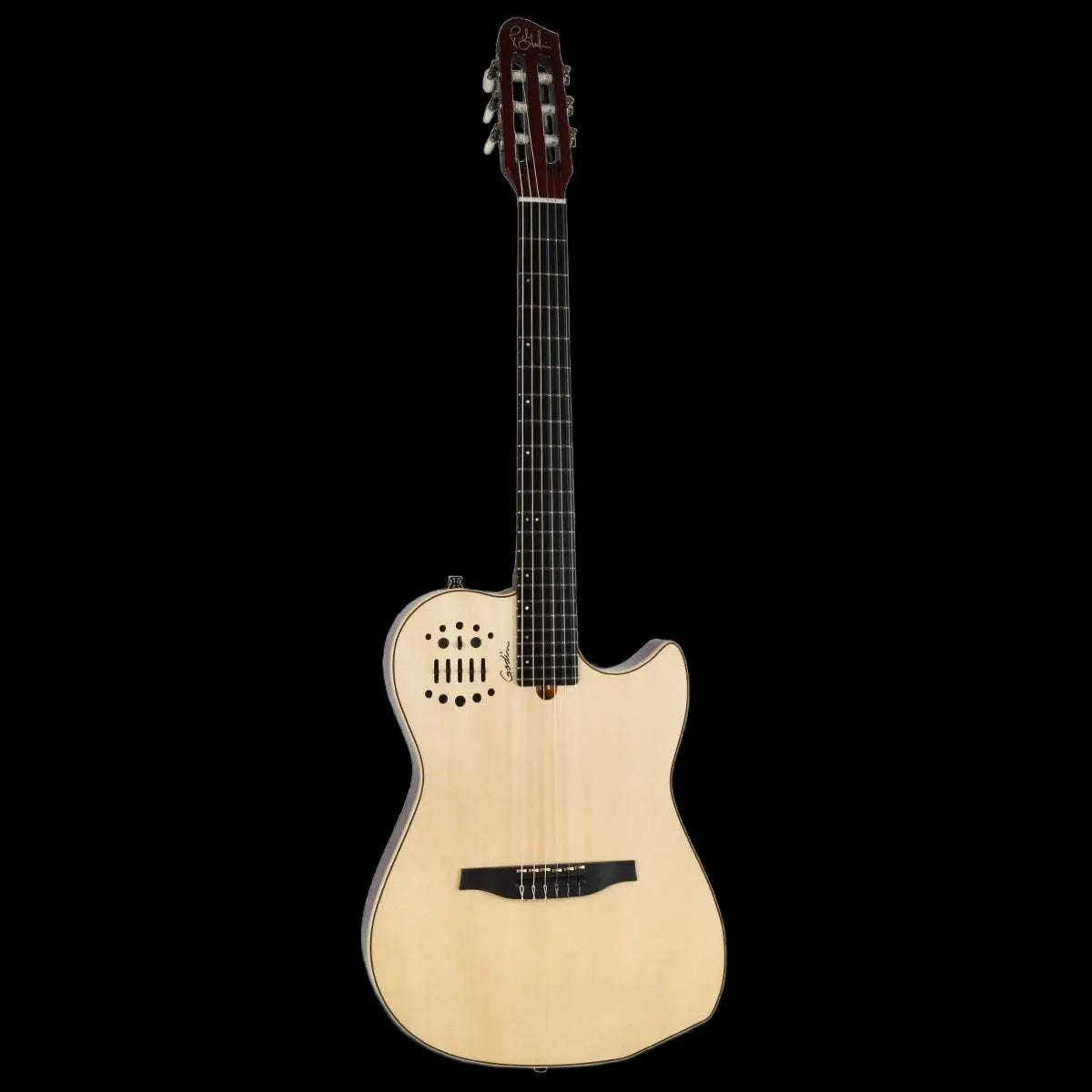 Godin Multiac Nylon Guitar ~ Natural - Richards Guitars Of Stratford Upon Avon