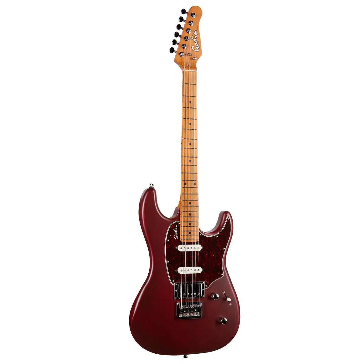 Godin Session HT Electric Guitar ~ Aztek Red MN - Richards Guitars Of Stratford Upon Avon