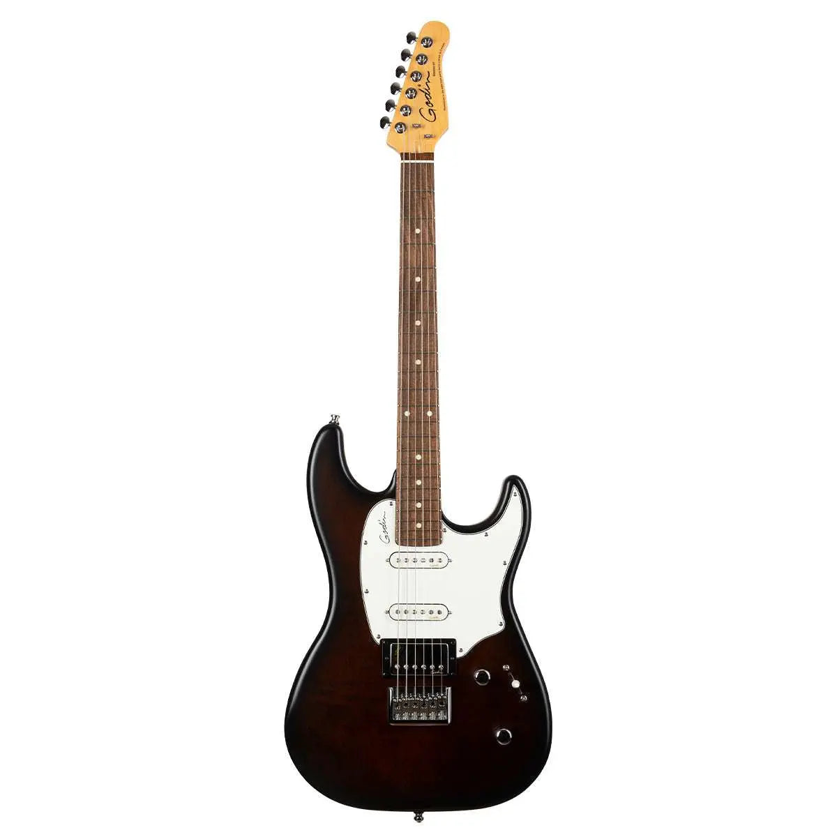Godin Session HT Electric Guitar ~ Bourbon Burst RN - Richards Guitars Of Stratford Upon Avon