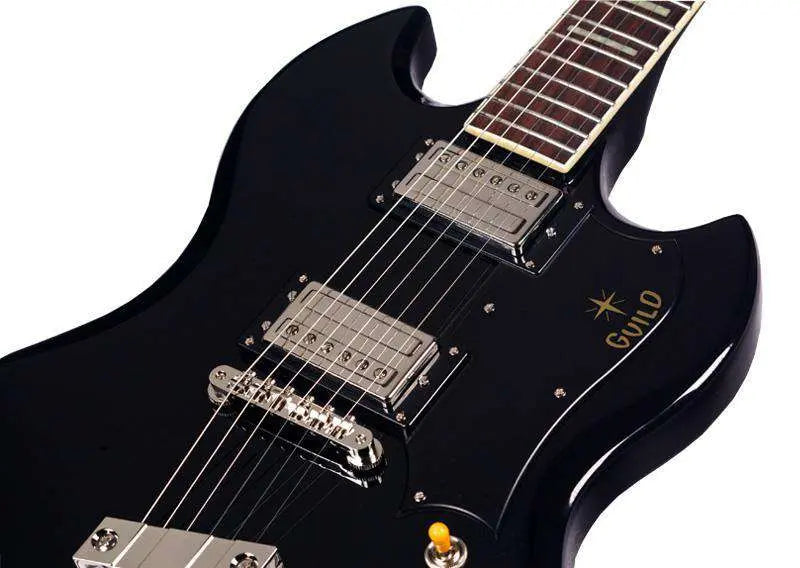 Guild S - 100 POLARA BLK - Richards Guitars Of Stratford Upon Avon
