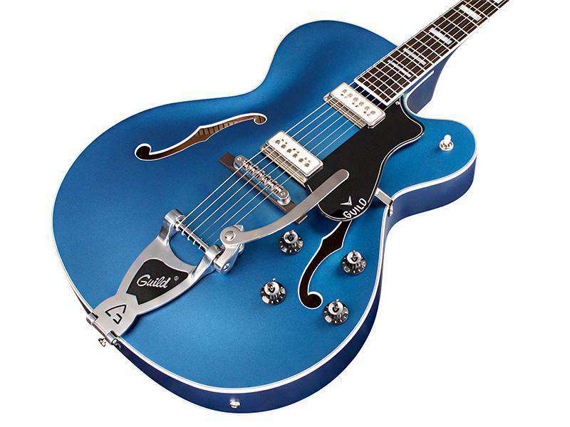Guild X - 175 MANHATTAN SPECIAL MBL Malibu Blue - Richards Guitars Of Stratford Upon Avon