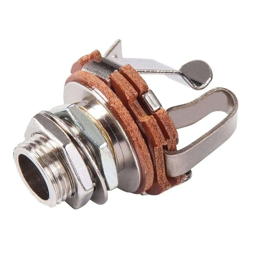 Kinsman Chassis Mount Socket - 6.35mm Female - Richards Guitars Of Stratford Upon Avon