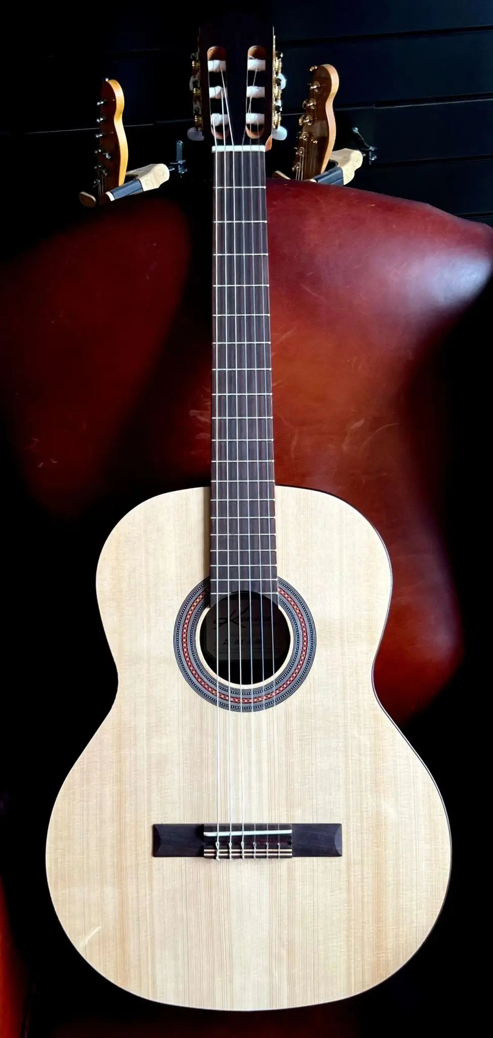 Kremona F65S, Solid Spruce, Indian Rosewood Veneer Hand Made Nylon Strung Guitar - Richards Guitars Of Stratford Upon Avon