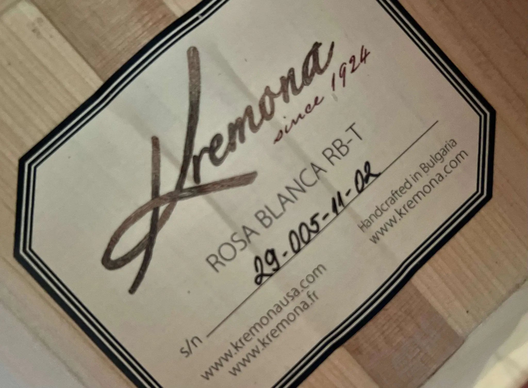 Kremona ROSA BLANCA RB, All Solid Flamenco Guitar. Stunning - Richards Guitars Of Stratford Upon Avon