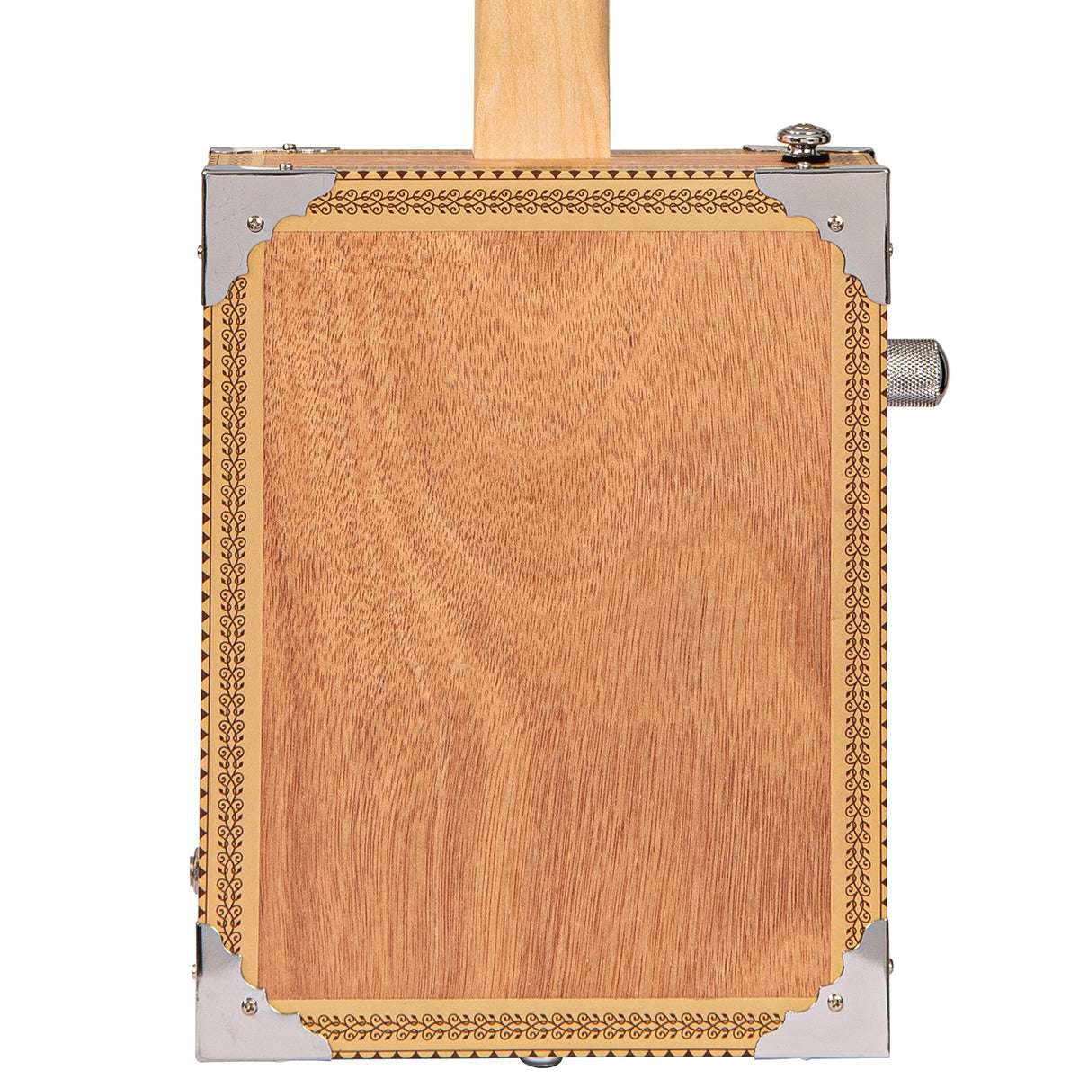 Lace Cigar Box Electric Guitar ~ 3 String ~ Americana - Richards Guitars Of Stratford Upon Avon