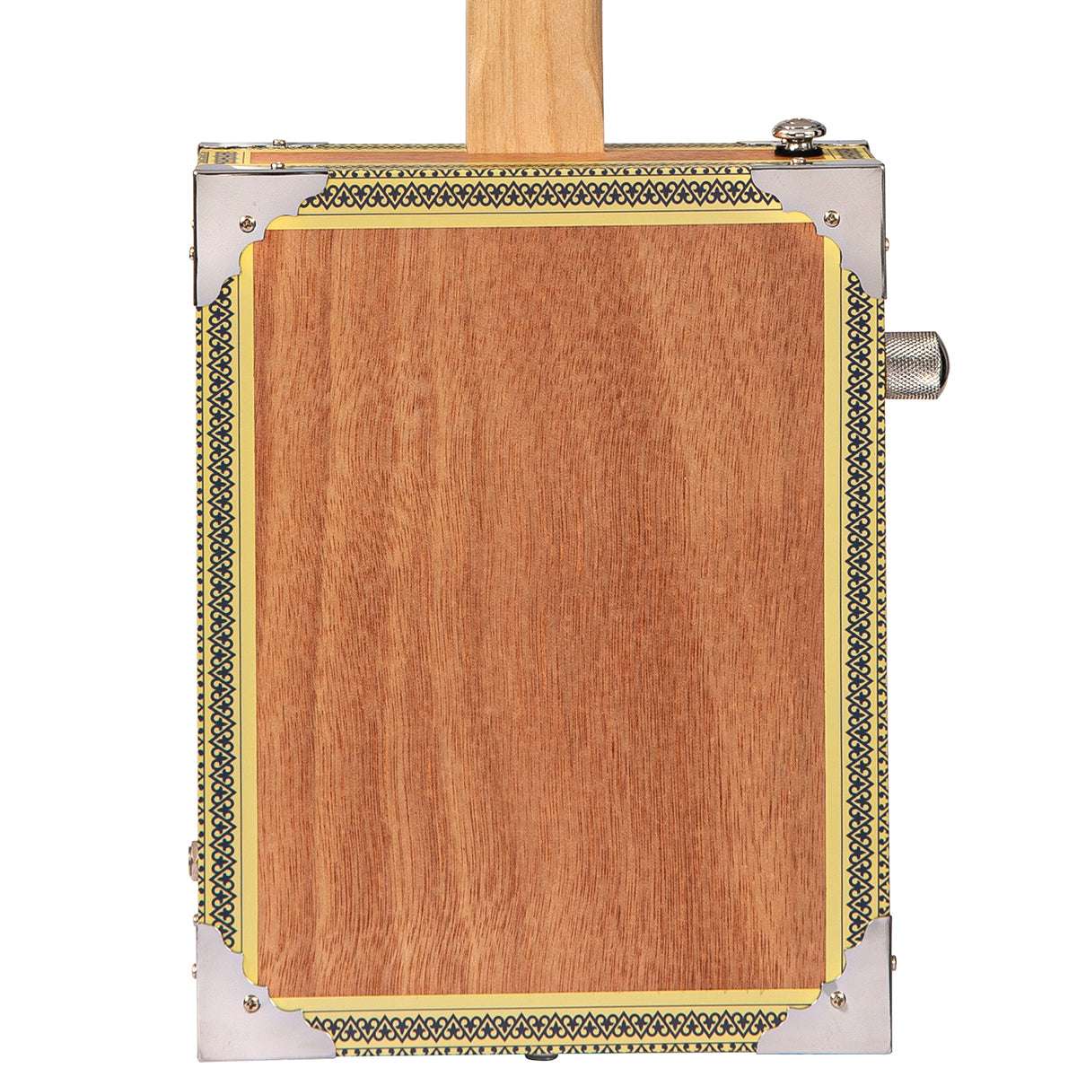 Lace Cigar Box Electric Guitar ~ 4 String ~ Deer Crossing - Richards Guitars Of Stratford Upon Avon