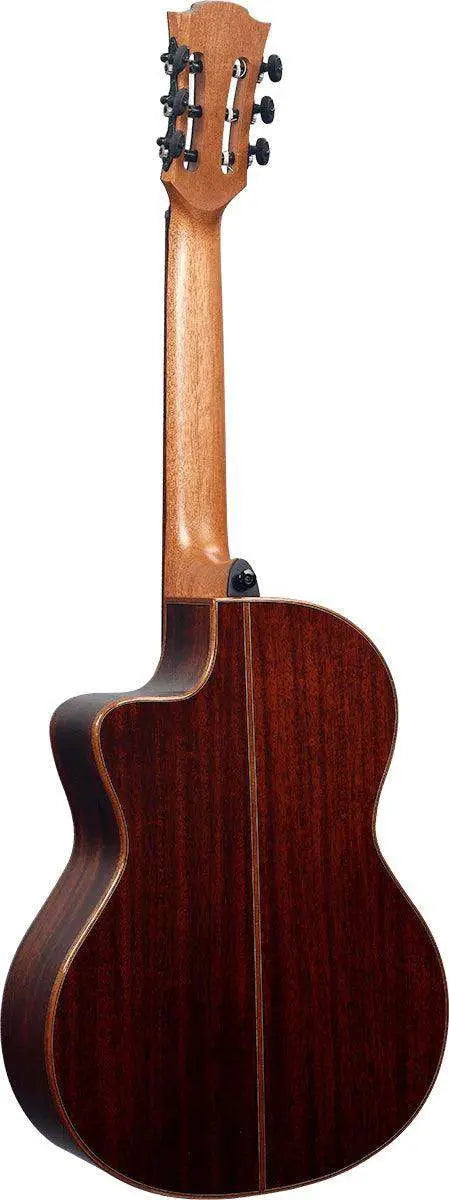 LAG OCCITANIA 118 OC118CE CLASSICAL CEDER CUTAWAY ELECTROACOUSTIC - Richards Guitars Of Stratford Upon Avon