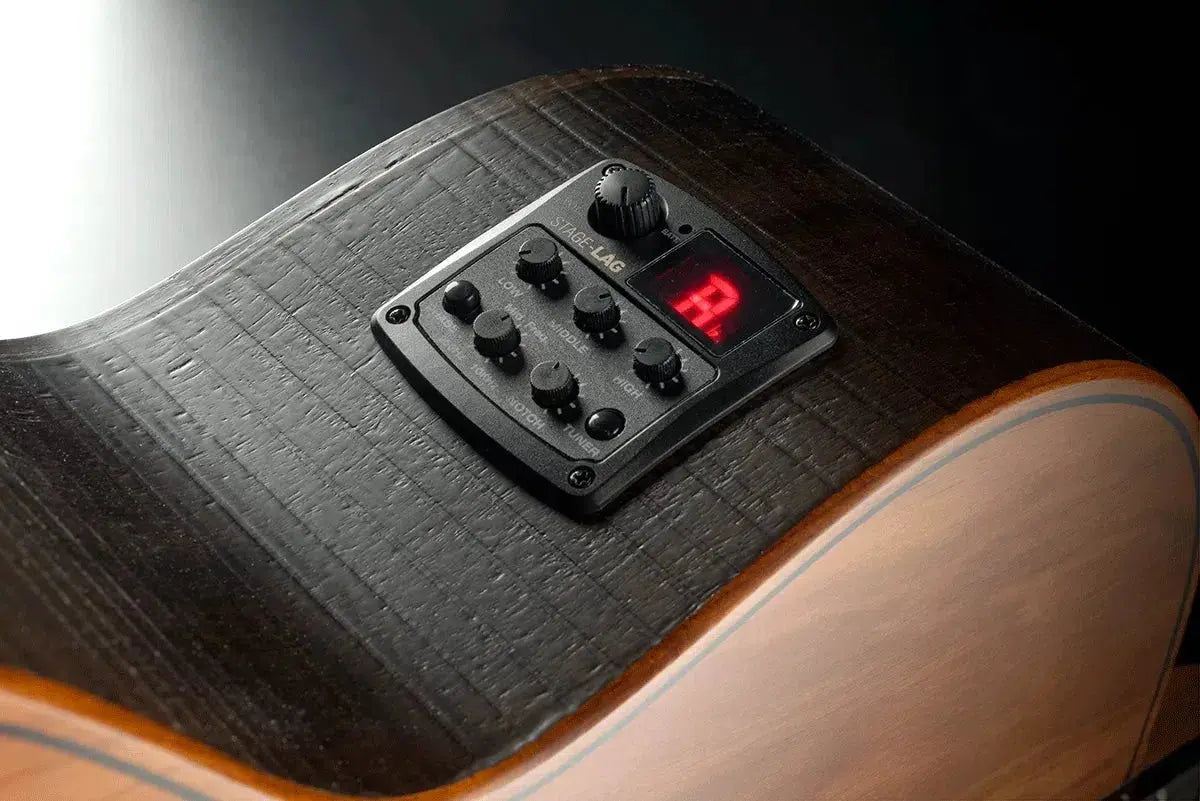 LAG Sauvage Jumbo 12 Strings Cutaway Acoustic - Electric - Richards Guitars Of Stratford Upon Avon