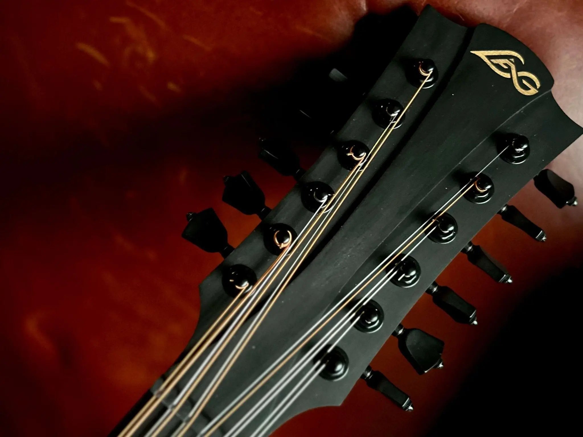 LAG Sauvage Jumbo 12 Strings Cutaway Acoustic - Electric - Richards Guitars Of Stratford Upon Avon