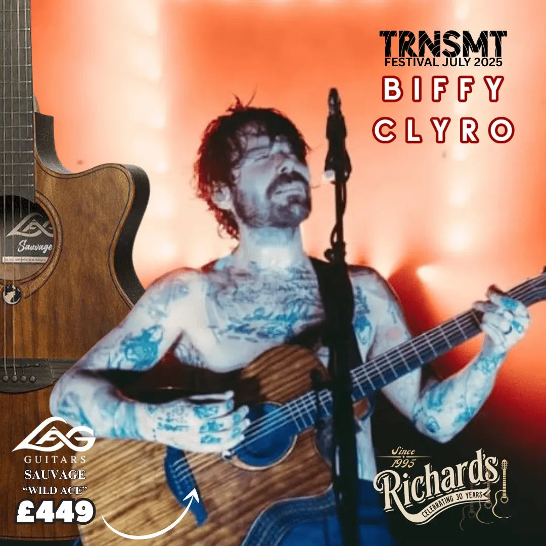 LAG Sauvage Wild Ace Grand Auditorium Electro Acoustic Guitar - Richards Guitars Of Stratford Upon Avon