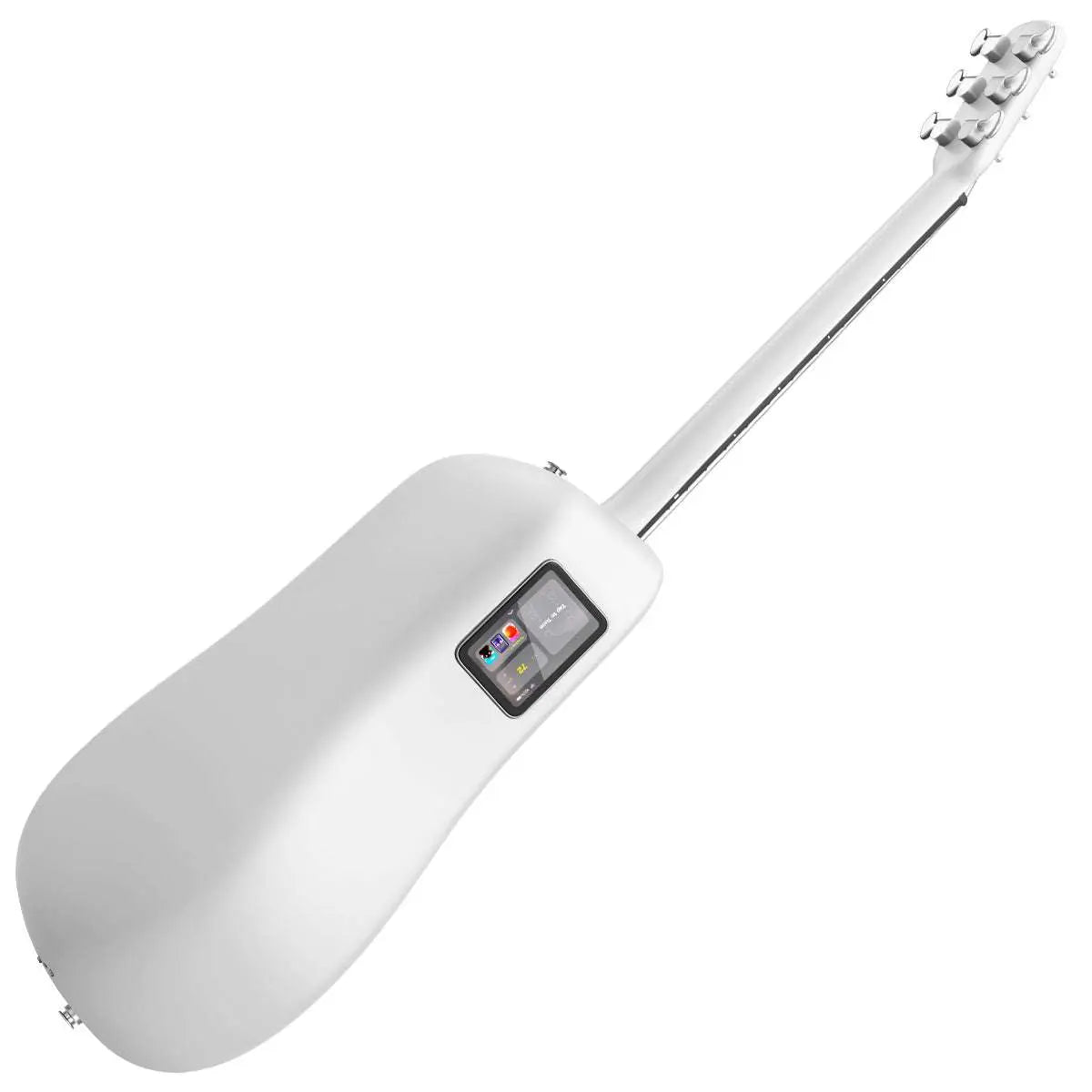 LAVA ME4 Carbon 36" with AirFlow Bag ~ White - Richards Guitars Of Stratford Upon Avon