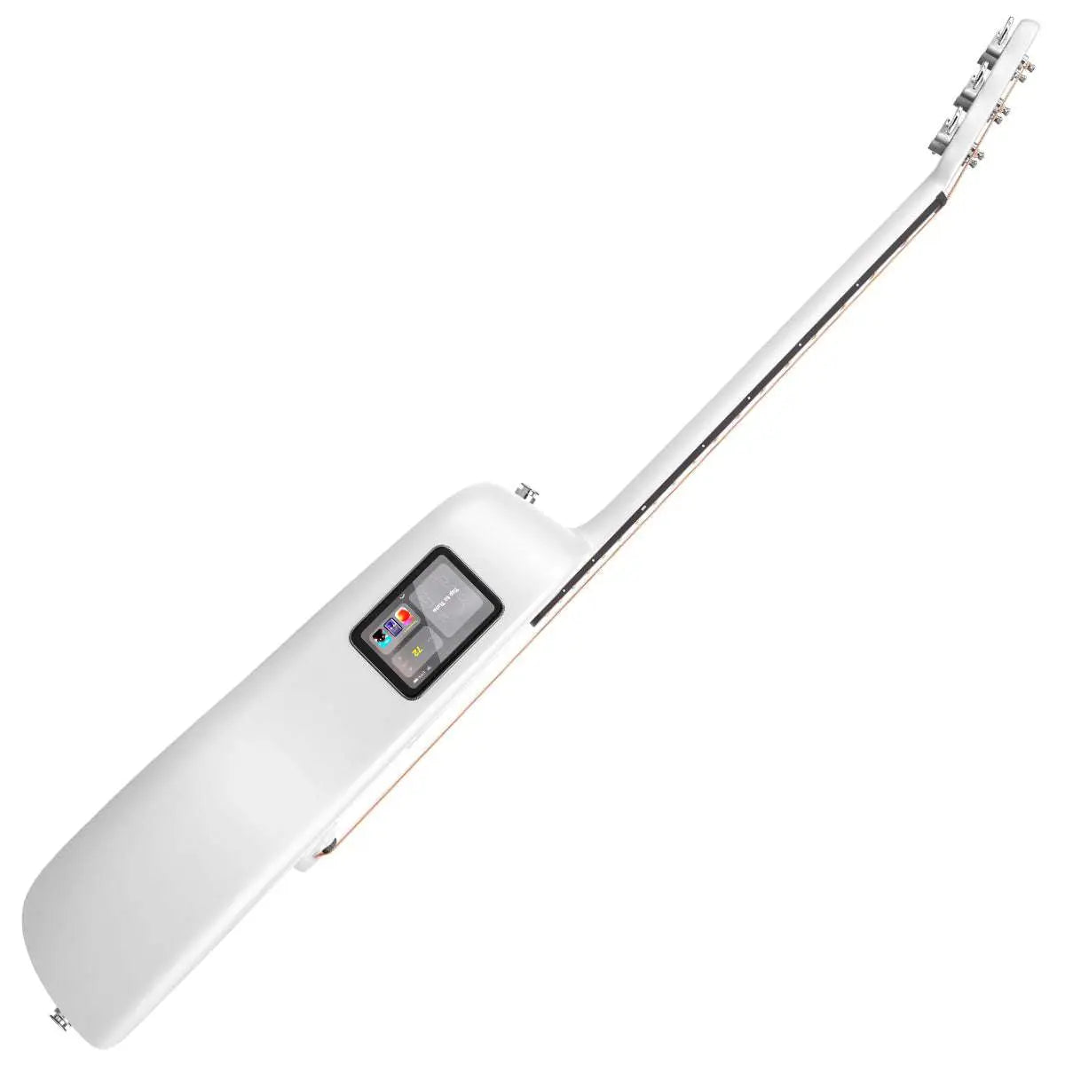 LAVA ME4 Carbon 36" with AirFlow Bag ~ White - Richards Guitars Of Stratford Upon Avon