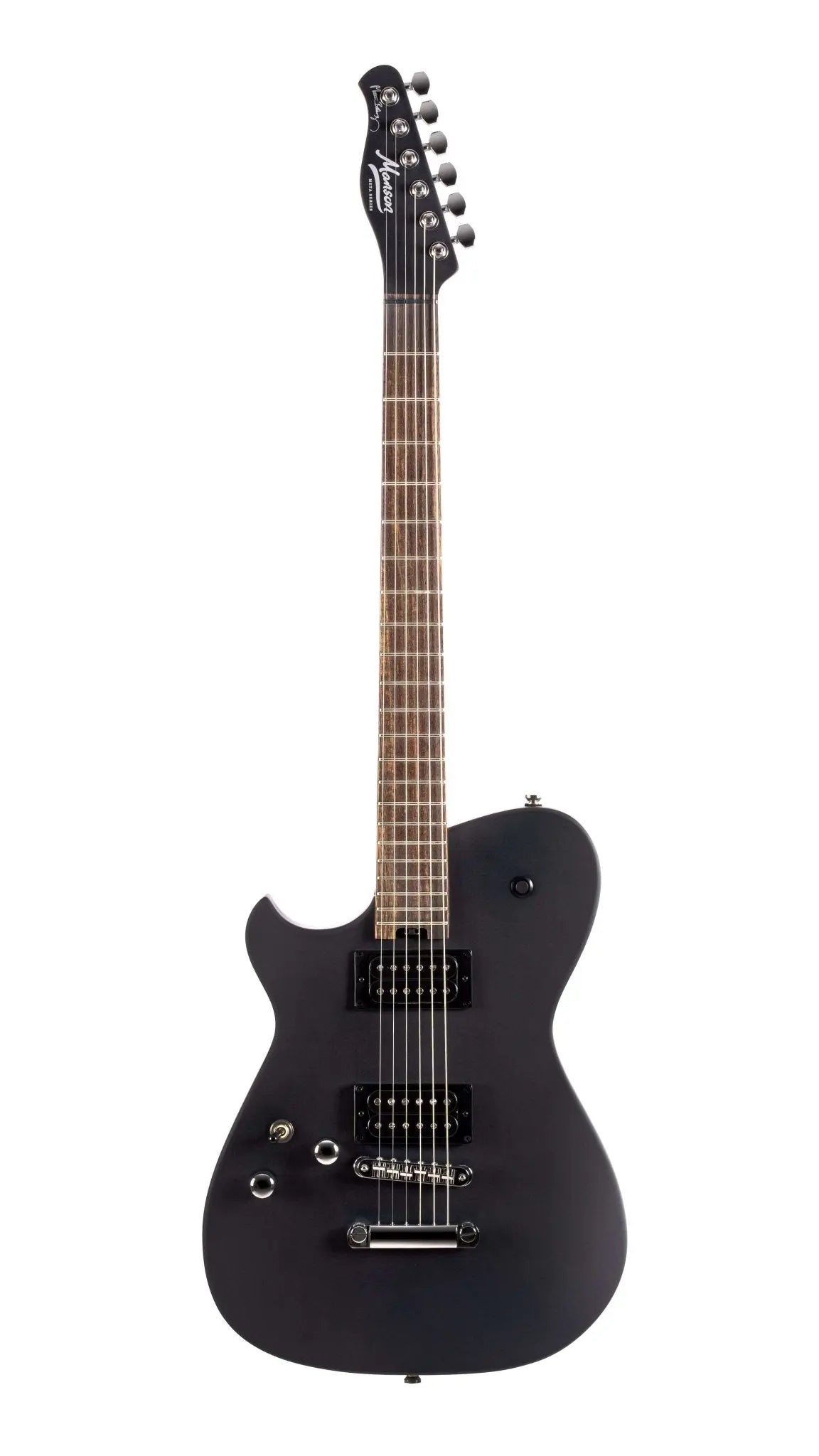 Manson Meta Series MBM - 2H Left Handed Satin Black - Richards Guitars Of Stratford Upon Avon