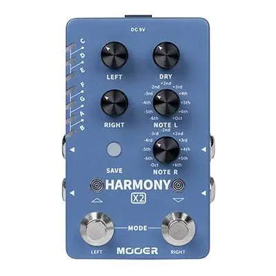 MOOER HARMONY X2 STEREO HARMONY PEDAL - Richards Guitars Of Stratford Upon Avon