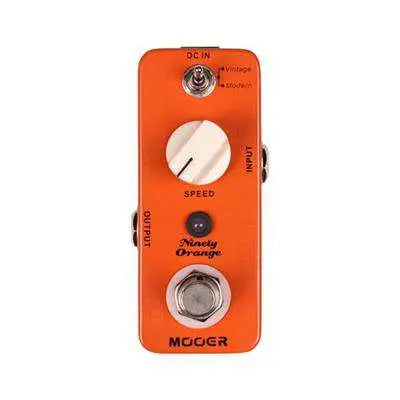 MOOER NINETY ORANGE ANALOG PHASER PEDAL - Richards Guitars Of Stratford Upon Avon