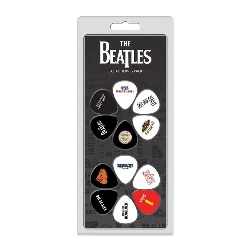 Perri's 12 Pick Pack ~ The Beatles Albums - Richards Guitars Of Stratford Upon Avon