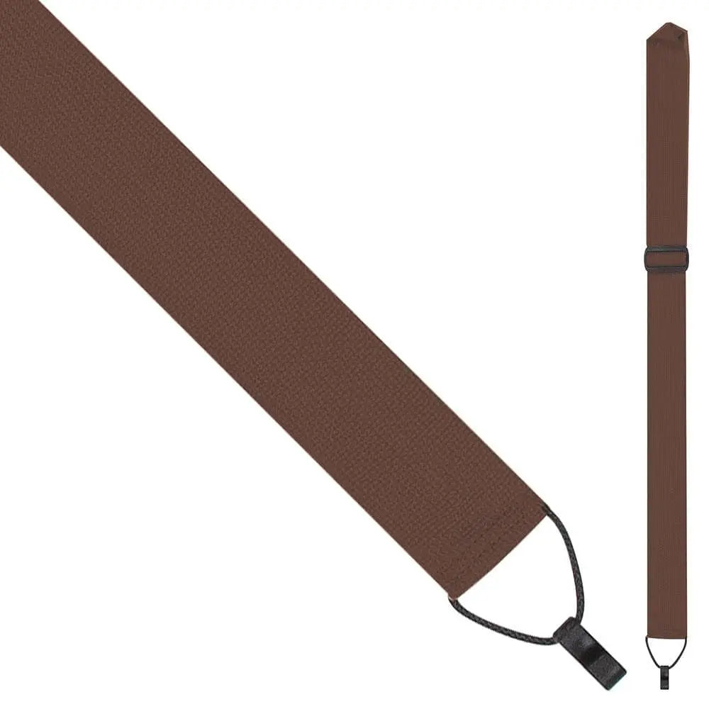 Perri's Classical Guitar Strap with Hook ~ Black - Richards Guitars Of Stratford Upon Avon