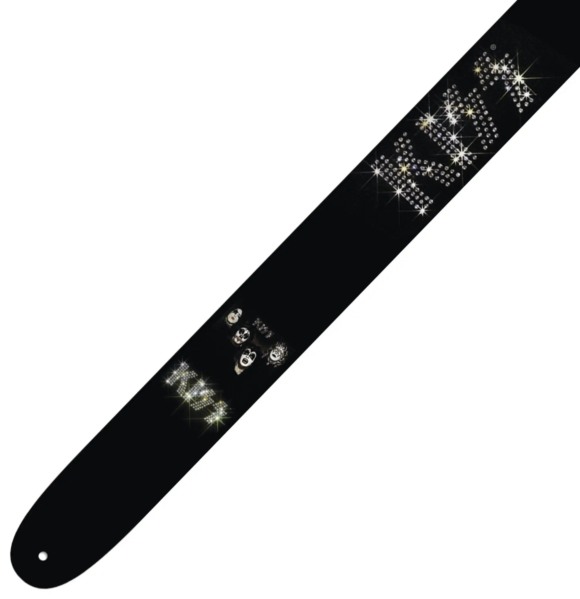 Perri's Leather Guitar Strap ~ Kiss - Richards Guitars Of Stratford Upon Avon
